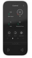 Ajax KeyPad TouchScreen (8EU) white Клавиатура