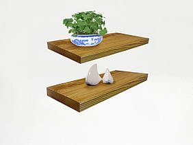 Полиця на стіну прихованого монтажу 40 см