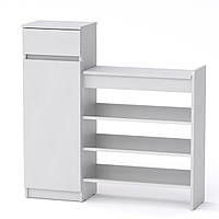 Тумба під взуття ТО-16 німфея альба Компаніт, тумба для взуття в передпокій