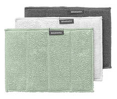 Набір рушників для прибирання з мікрофібри Brabantia, кольоровий, 3 штуки (215827)