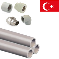 Труби та фітинги PPR Туреччина