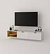Сучасна підвісна консоль, ТВ тумба під телевізор P2 у вітальню або спальню з шухлядами Сан Маріно, фото 3