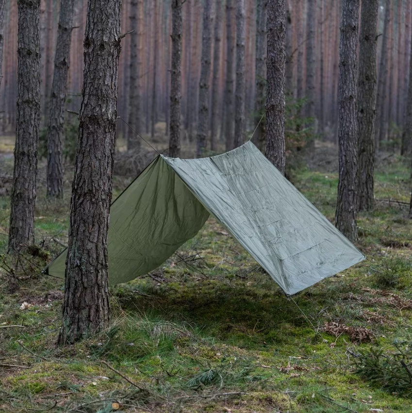 Тент кемпінговий MFH Tarp 3x3 м Olive 32423B, фото 1