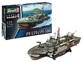 Patrol Torpedo Boat PT-579/PT-588. Збірна модель американського торпедного катера. 1/72 REVELL 05165