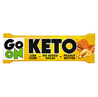 Батончик Go On Nutrition Keto Bar 50 г Арахісова паста