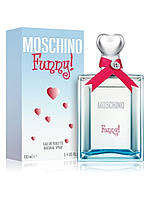 Женская парфюмерия Moschino Funny 100 мл, цветочные духи Мошино с цитрусовыми нотками на лето