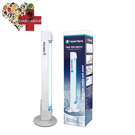 Бактерицидна кварцова лампа BaktoSfera OBB 15P- ECO, фото 1
