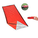 Спальний мішок Supretto для екстремальних умов рятувальний, фото 2