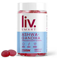 Ашваганда USN LivSmart Ashwagandha Gummies 60 жевательных таблеток