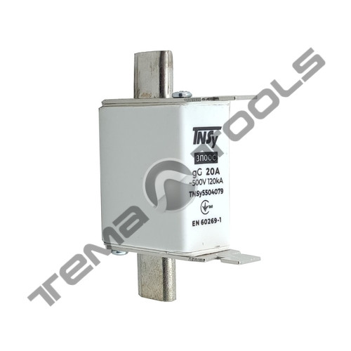 Плавка вставка запобіжник ЗП00C габарит 00С 20А