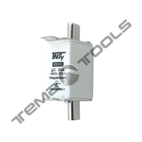 Плавка вставка запобіжник ЗП00C габарит 00С 25А