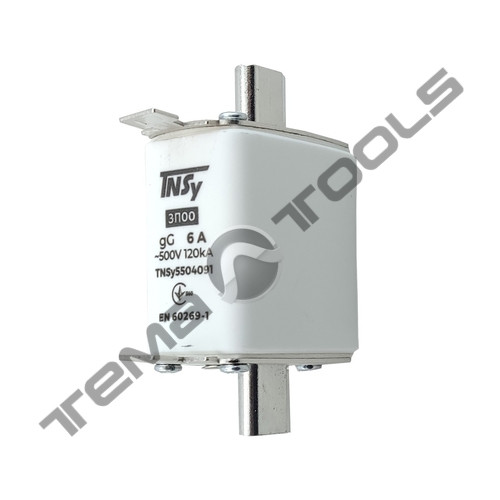 Плавка вставка запобіжник ЗП00 габарит 00 6А