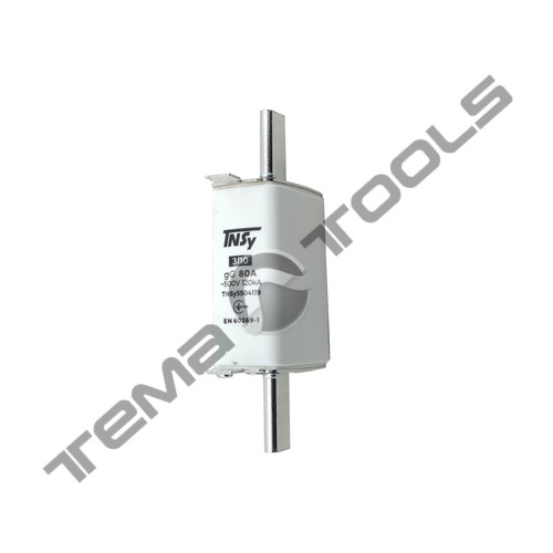 Плавка вставка запобіжник ЗП0 габарит 0 80А