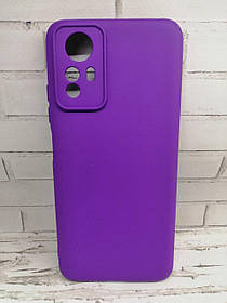 Чохол для Xiaomi Note 12S накладка бампер фіолетовий