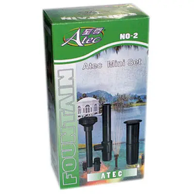 Комплект насадок для фонтану Atec Mini Set №2. Фонтанні насадки для ставка.