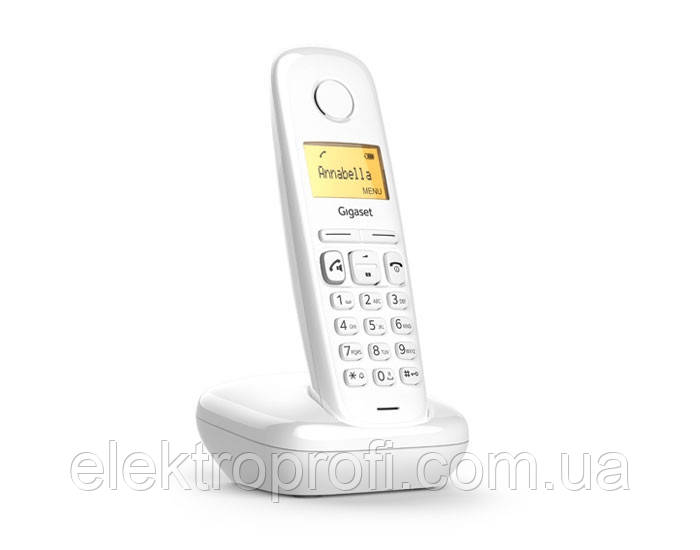 Характеристики Радіотелефон DECT GIGASET A270 WHITE (S30852H2812S302)