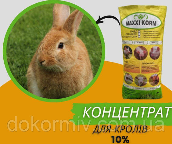 Концентрат для кролів 10%, фото 1