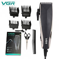 Машинка для стрижки волосся VGR V-033 мережева 220v