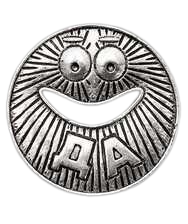 Талісман удачі срібний «Монета прийняття рішення "Так-Ні"» 1,9x1,9x0,1 см (n21251-01)