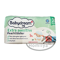 Влажные салфетки Babydream 30шт