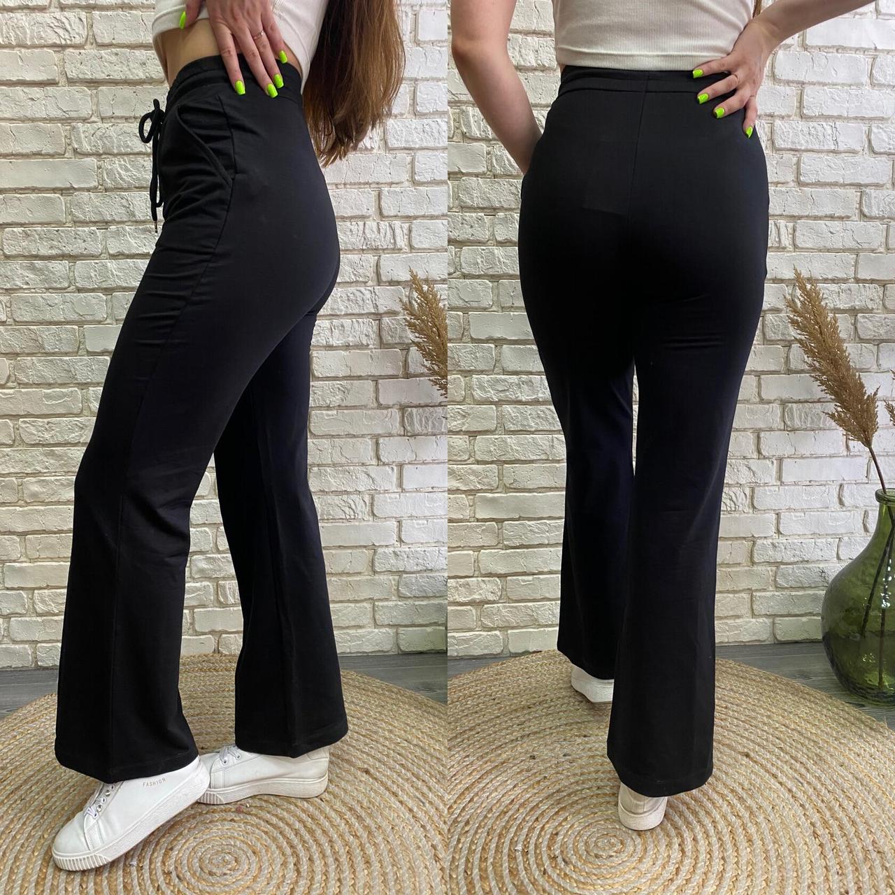 Стильні жіночі брюки, тканина "Трикотаж" 42, 44, 46, 48 розмір 42