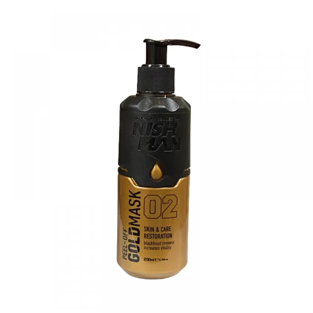 Золота маска для обличчя Nishman Purifying Peel-Off Gold Mask 200 мл
