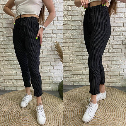 Стильні жіночі брюки, тканина "Трикотаж" 46, 48, 50 розмір 46, фото 1