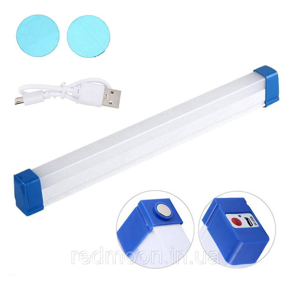 Светодиодная лампа аккумуляторная (30 см, 60 Вт) BK-300 / Портативный ...