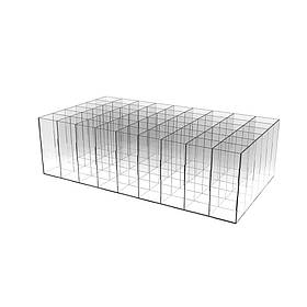 Підставка EKOSTAR для ручок, олівців, фломастерів 54 осередків