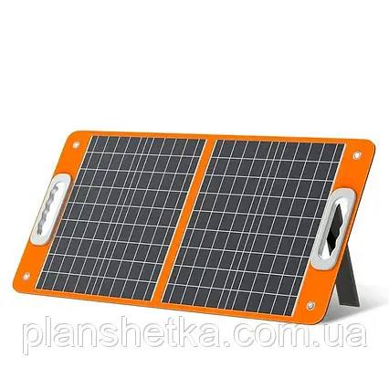 Сонячна батарея Flashfish TSP18V/60W, (складна портативна панель для заряджання телефону та генератора), фото 2