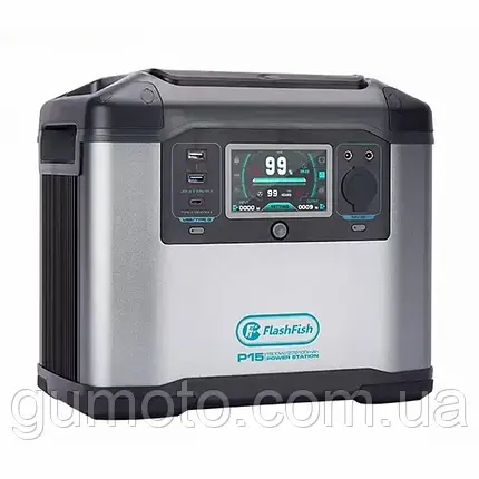Зарядна станція FlashFish P15, 1500W/1008 W*h (електростанція для дому), фото 1