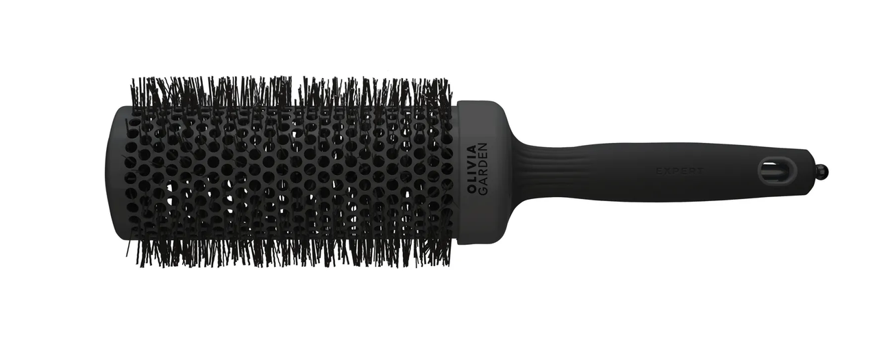 Подовжений брашинг для волосся Olivia Garden 55 мм Expert Blowout Speed Black Label, фото 1