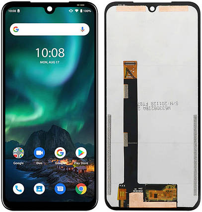 Дисплей + сенсор Umidigi Bison (2021) Black - p/n: BIOSN-LCM-0601, фото 1