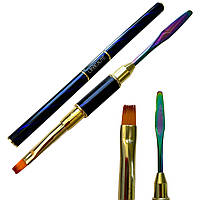 Пензель-шпатель універсальний для роботи з акрилом, полігелем, гелем