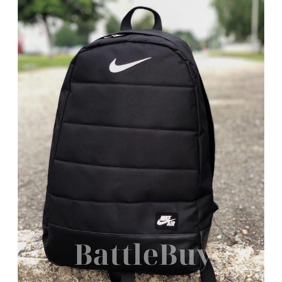 Рюкзак Nike air спортивний міський чорний чоловічий, портфель сумка Найк для ноутбука ТОП якості