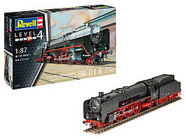 Експрес-локомотив BR01 з тендером 2'2 T32. Збірна модель у масштабі 1/87. REVELL 02172