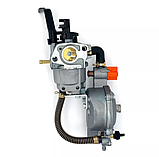 Газовий карбюратор для Генераторів 5-8 кВт Газ-Бензин, фото 2