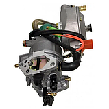 Газовий карбюратор для Генераторів 5-8 кВт Газ-Бензин, фото 3