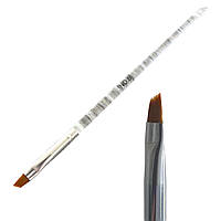 Скошена кісточка з прозорою ручкою №6