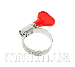 Хомут "Метелик" нержавійка W2 32-50