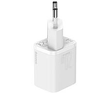 МЗП блочек 20W USB-C Super Si QC 1С (CCSUP-B02) white Baseus, фото 3
