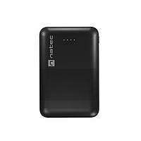 Павербанк Natec 10000mah Trevi Compact 2x USB-A + 1x USB -C Black черный