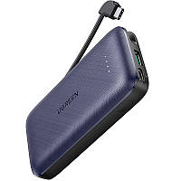 Павербанк Ugreen 20W PD 10000mAh Power Bank with Type-C Cable Синий (PB172)