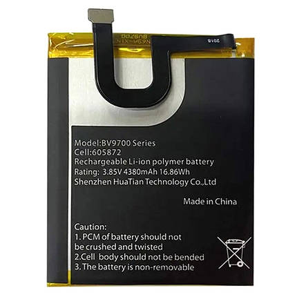Акумулятор для Blackview BV9700 / BV9700 Pro (4380mAh) 605872, фото 1