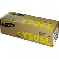 Картридж Samsung Y506L Yellow (CLT-Y506L/SEE) оригинальный, 3500стр