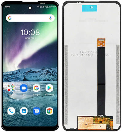 Дисплей + сенсор для Umidigi Bison GT Black, фото 1