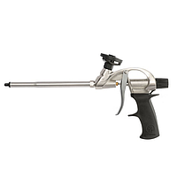 Качественный пистолет для монтажной пены с тефлоновым покрытием держателя + 4 насадки INTERTOOL PT-0604(12)