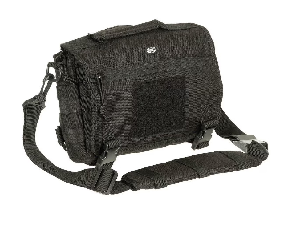 Сумка тактична через плече MFH Shoulder Bag Molle 4 л Black 30695A, фото 1