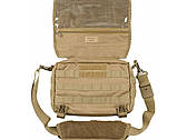 Сумка тактична через плече MFH Shoulder Bag Molle 4 л Coyote 30695R, фото 4