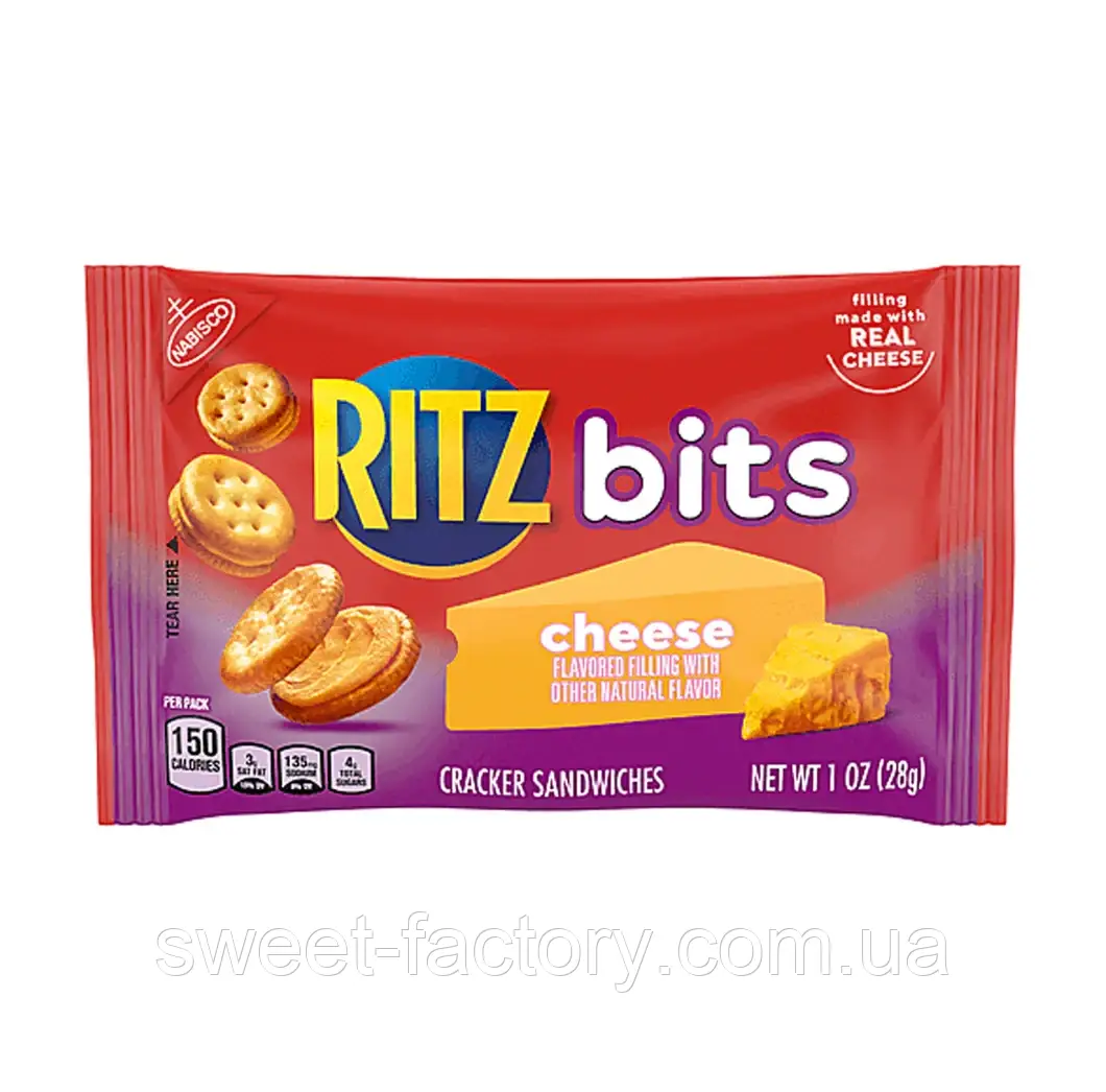 Крекер Ritz Bits Cheese Cracker 28g, фото 1